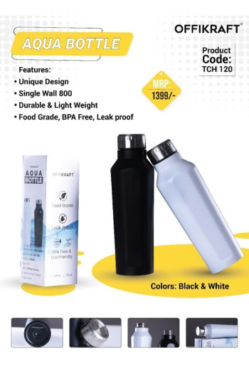 Offikraft Aqua Bottle - Black 